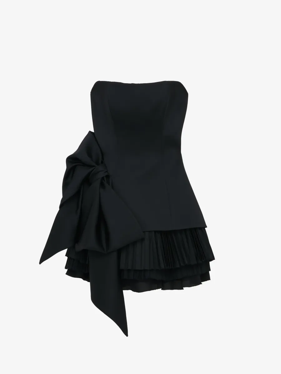 Side Bow Mini Dress