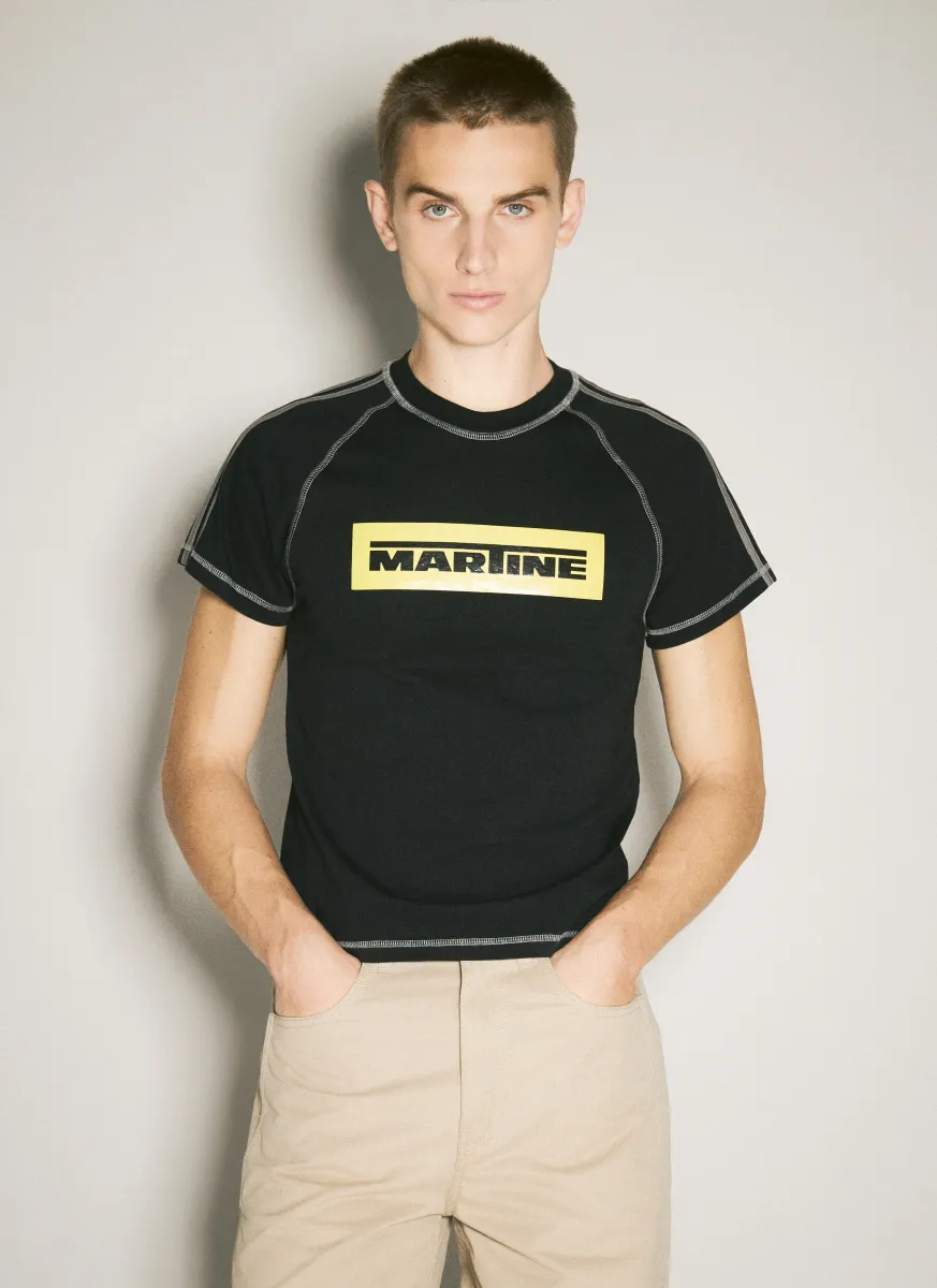 Raglan Shrunken T-Shirt
