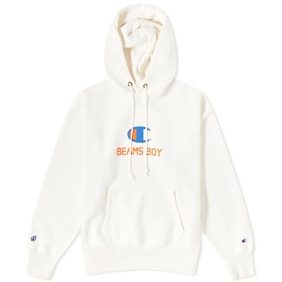 Champion x Beams Boy Hooded Sweat