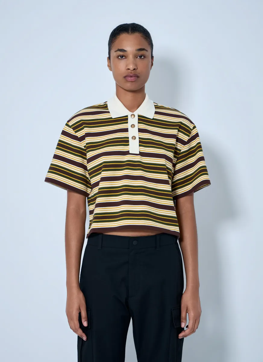 Striped Polo Shirt