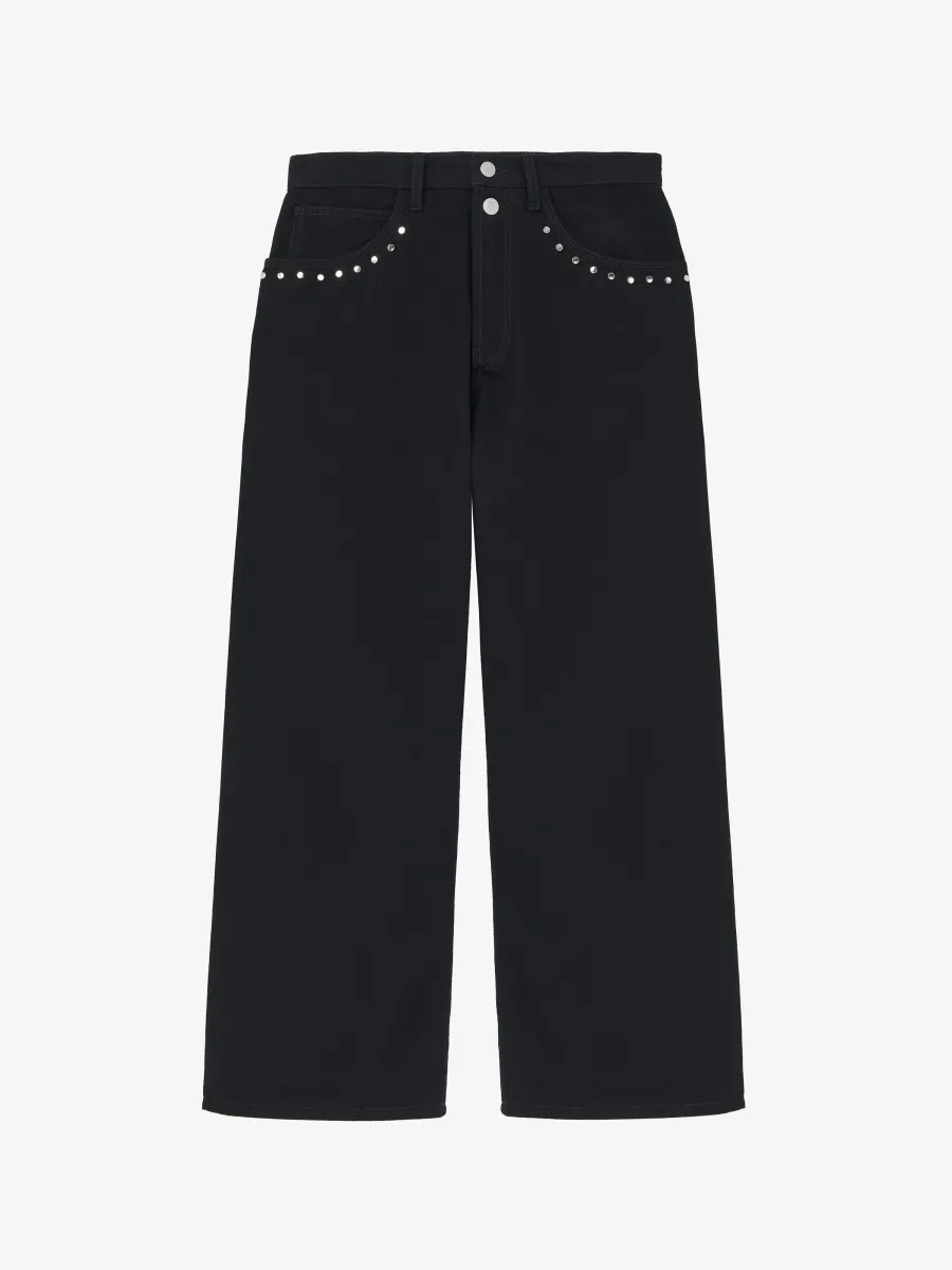 Cropped Denim Jeans