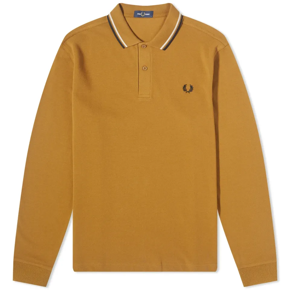 Long Sleeve Twin Tipped Polo