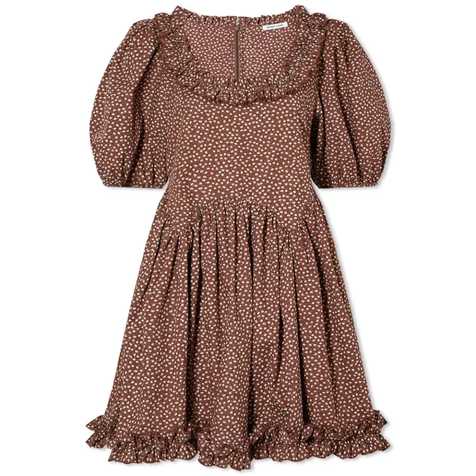 Floral Print Egret Dress