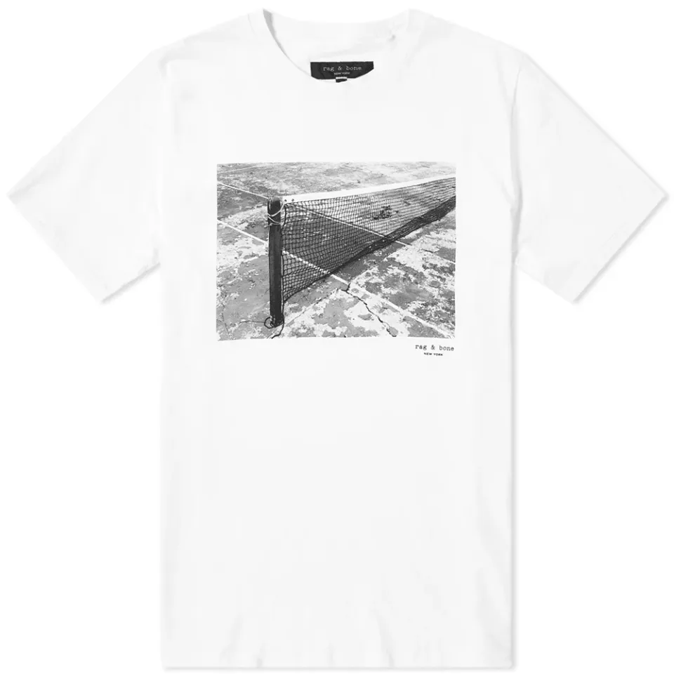 Tennis Court Photo Tee