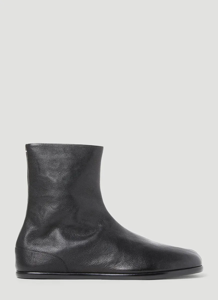 Tabi Ankle Flat Boots
