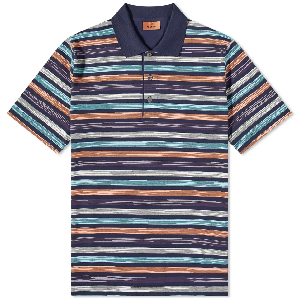 Zig Zag Polo Tee