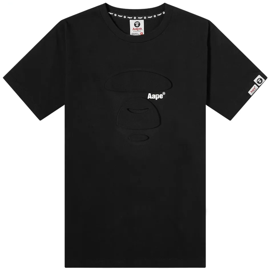 AAPE Embossed Face T-Shirt