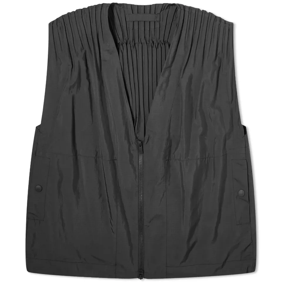 Pleated Tech Vest