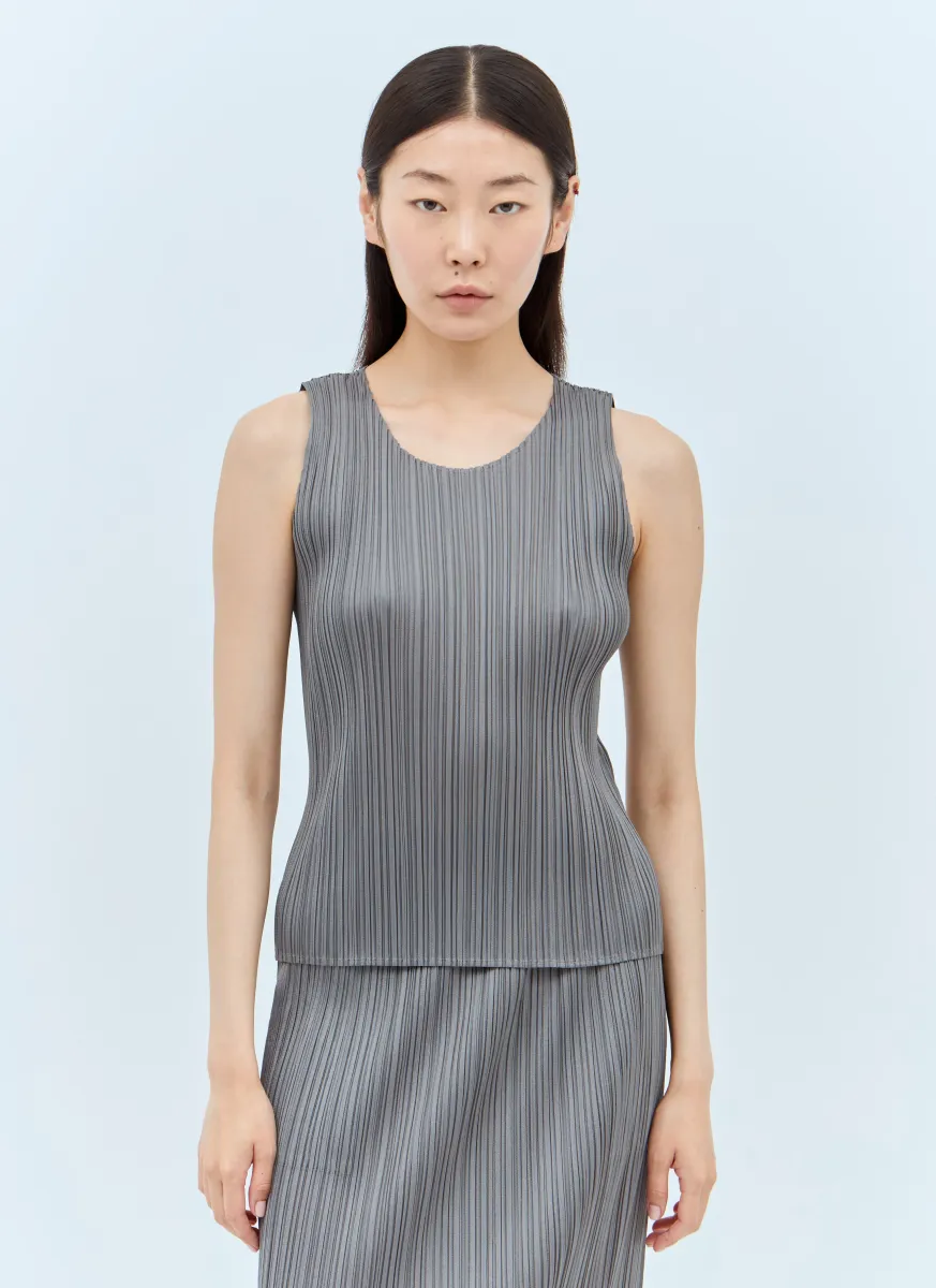 Pleated Tank Top