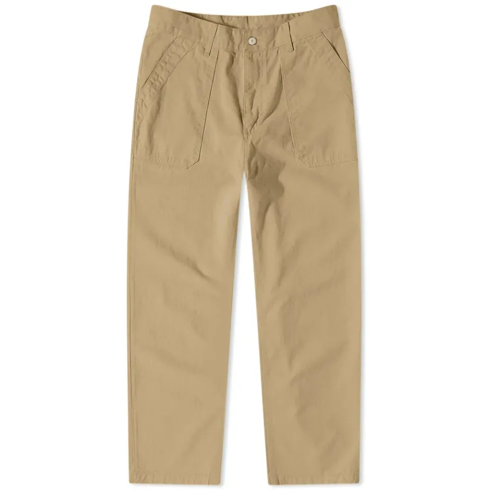 Cotton Fatigue Wide Pant