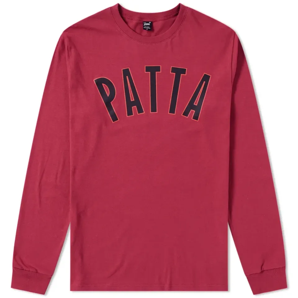 Long Sleeve Curve Logo Tee