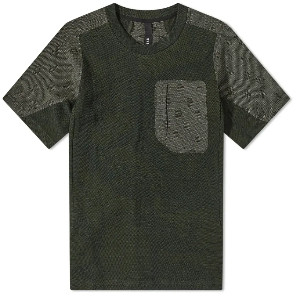 Knitted Pocket T-Shirt