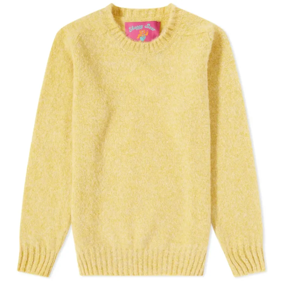 Howlin' Shaggy Bear Crew Knit