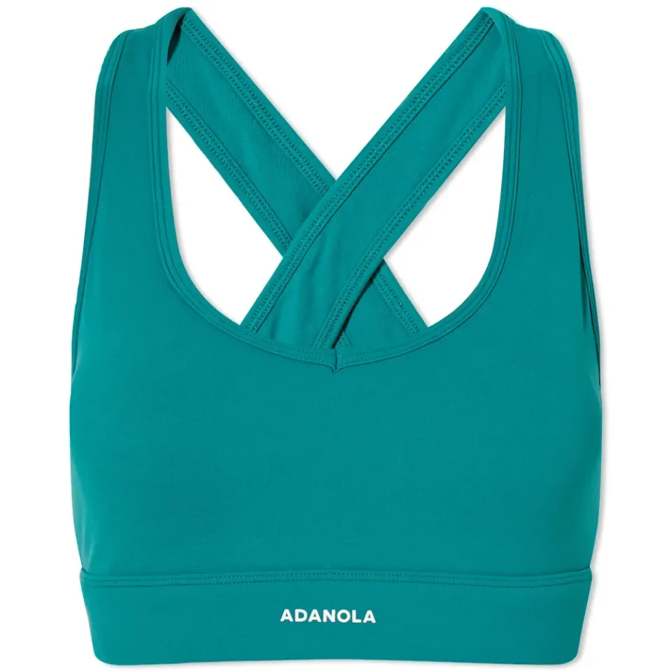 Tennis Collection Keyhole Bralette