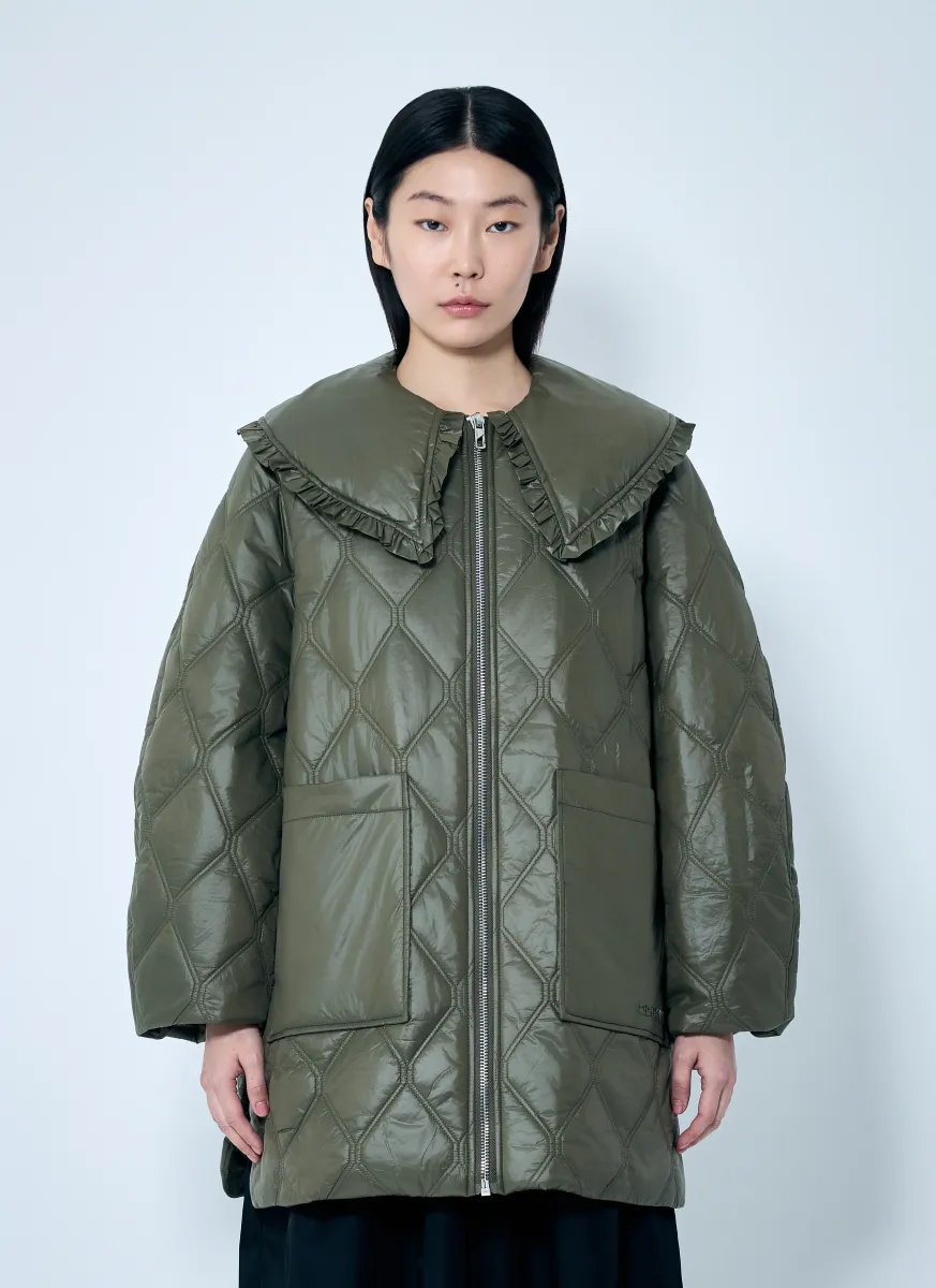 Shiny Quilt Jacket
