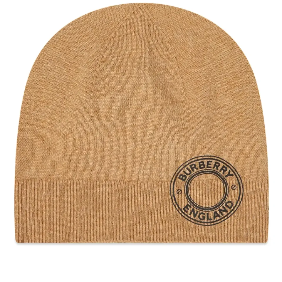 Giant Logo Cashmere Beanie