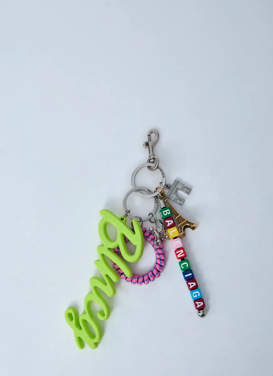 Logo Motif Keyring