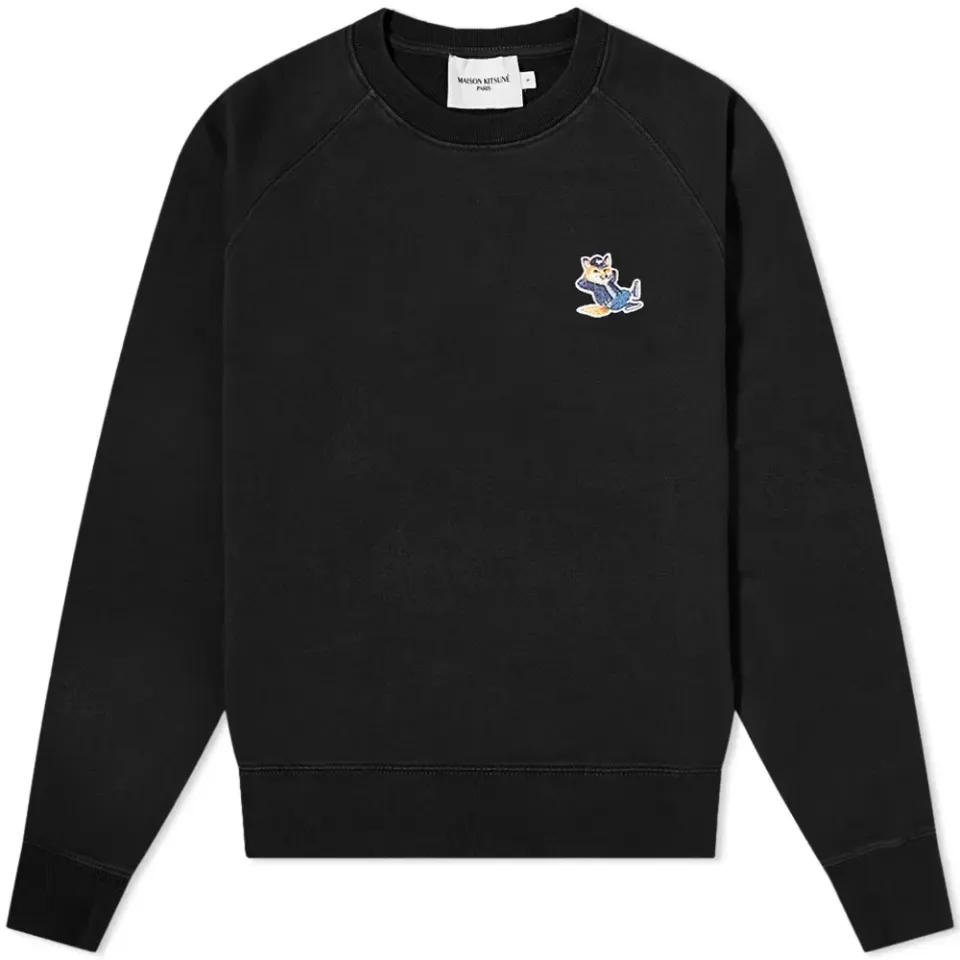 Maison Kitsuné Dressed Fox Patch Adjusted Sweat