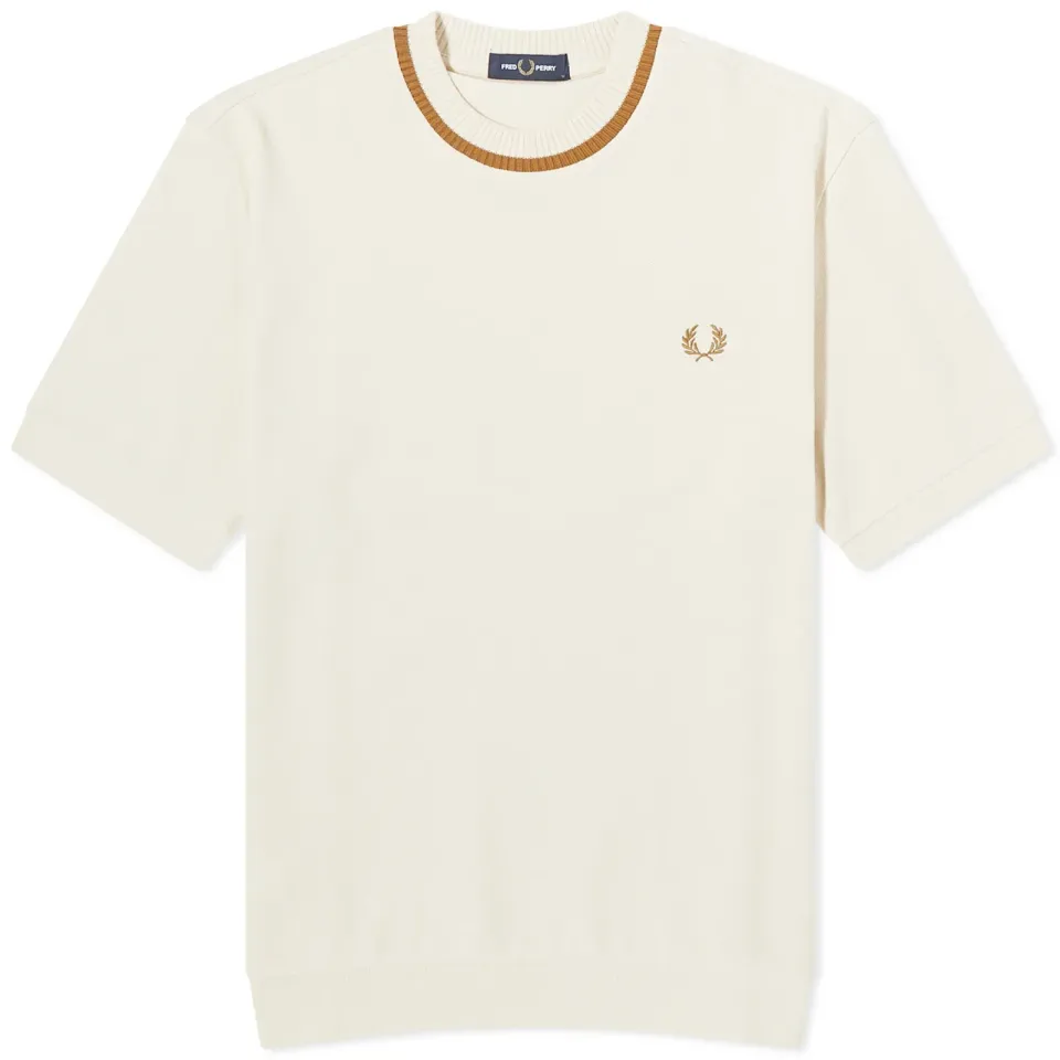 Crew Neck Pique T-Shirt