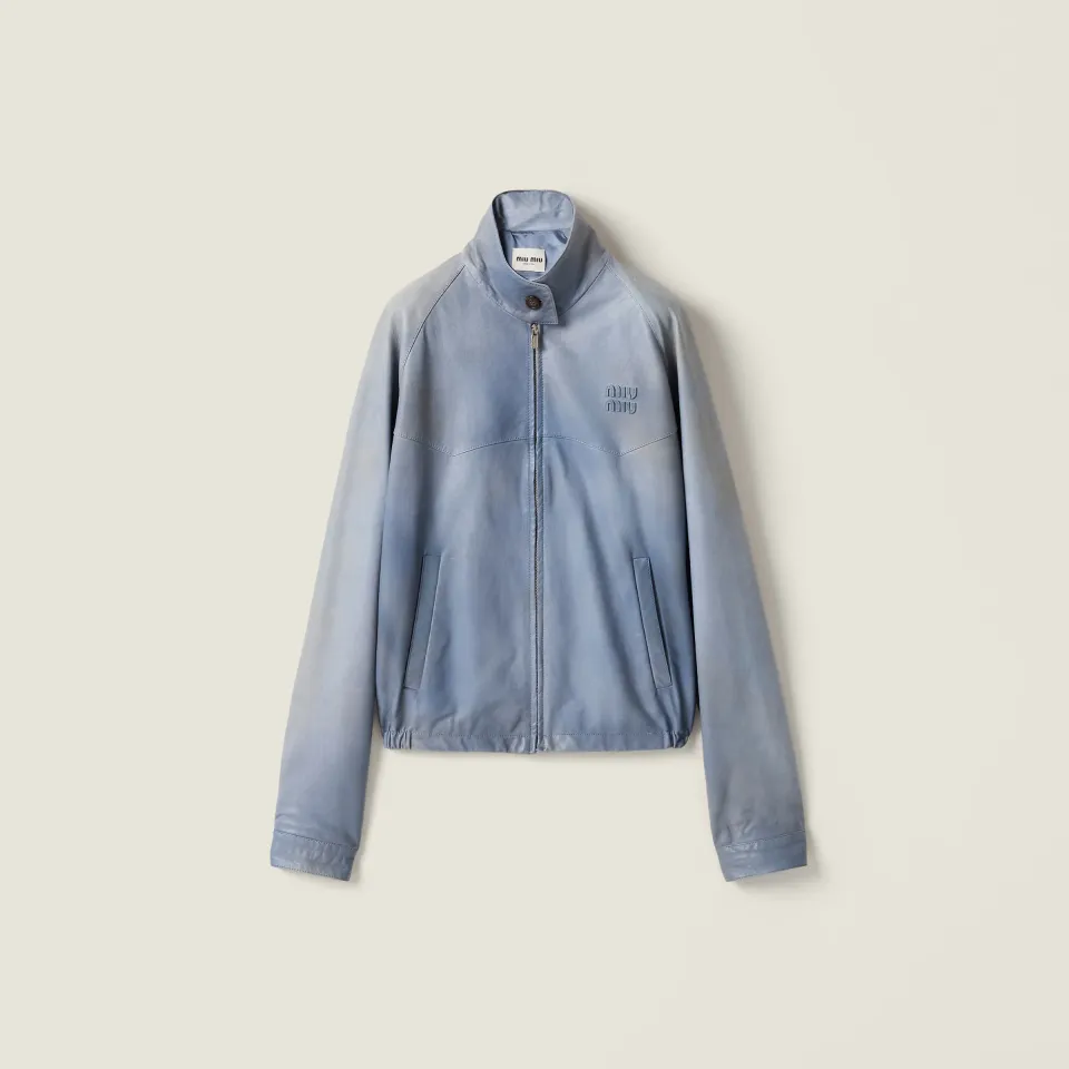 Nappa leather jacket