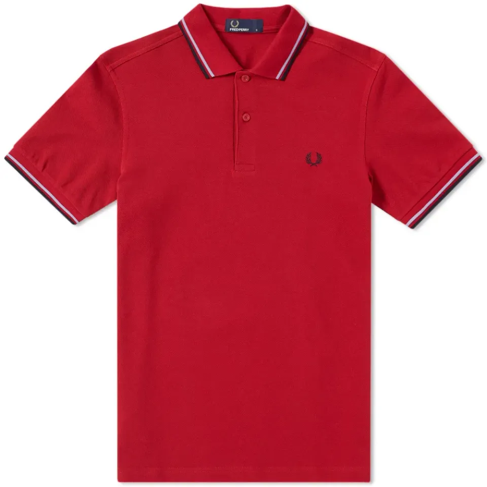 Fred Perry Slim Fit Twin Tipped Polo