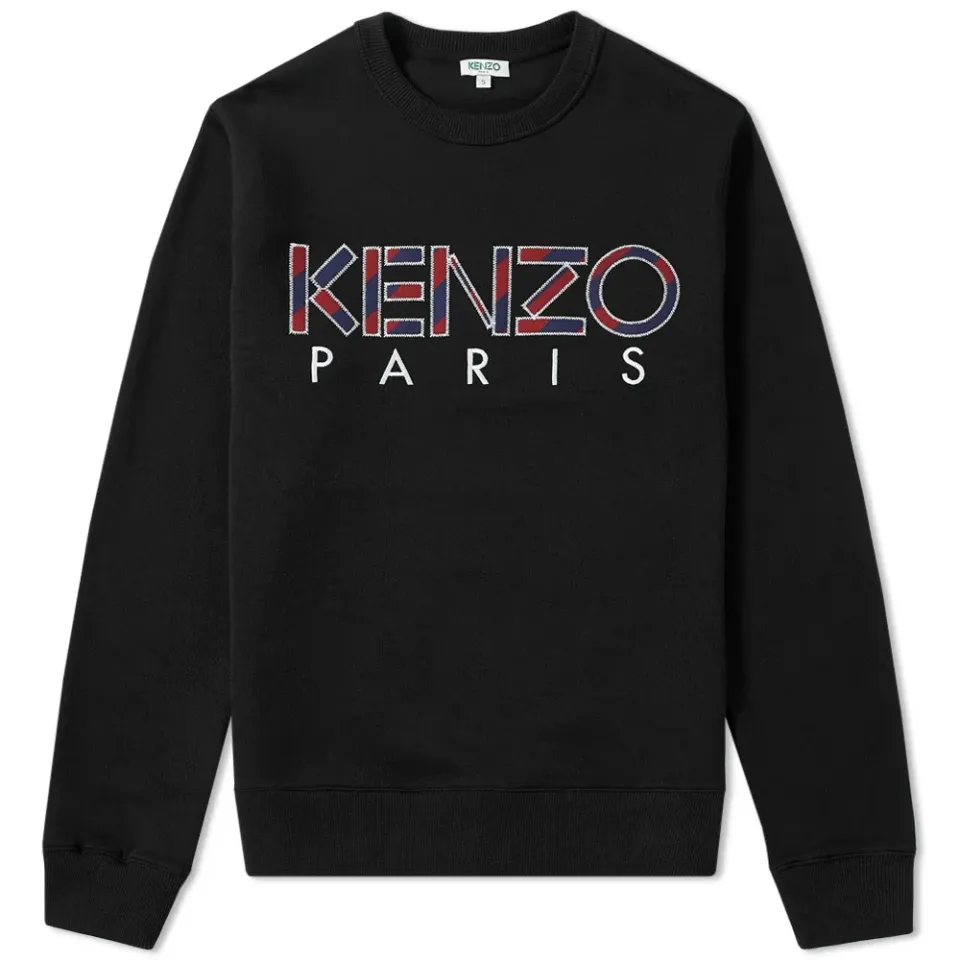 Embroidered Paris Crew Sweat