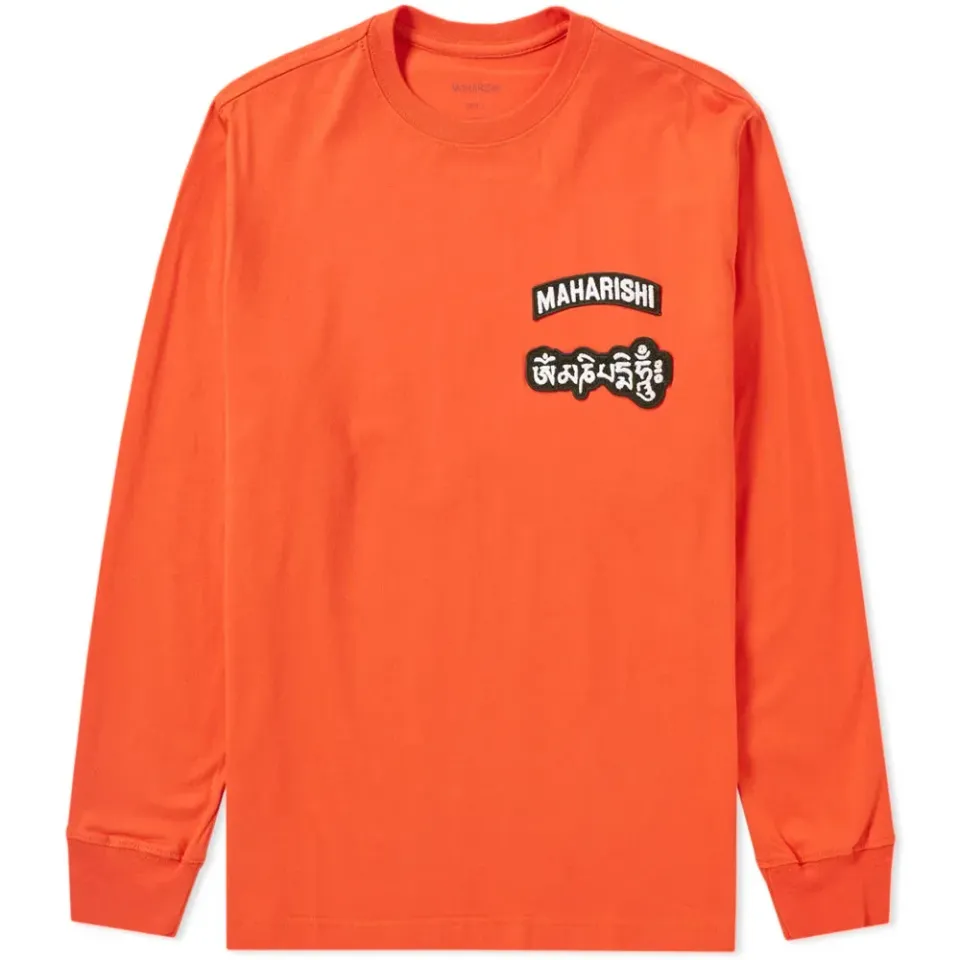 Long Sleeve Ohm Patch Logo Tee