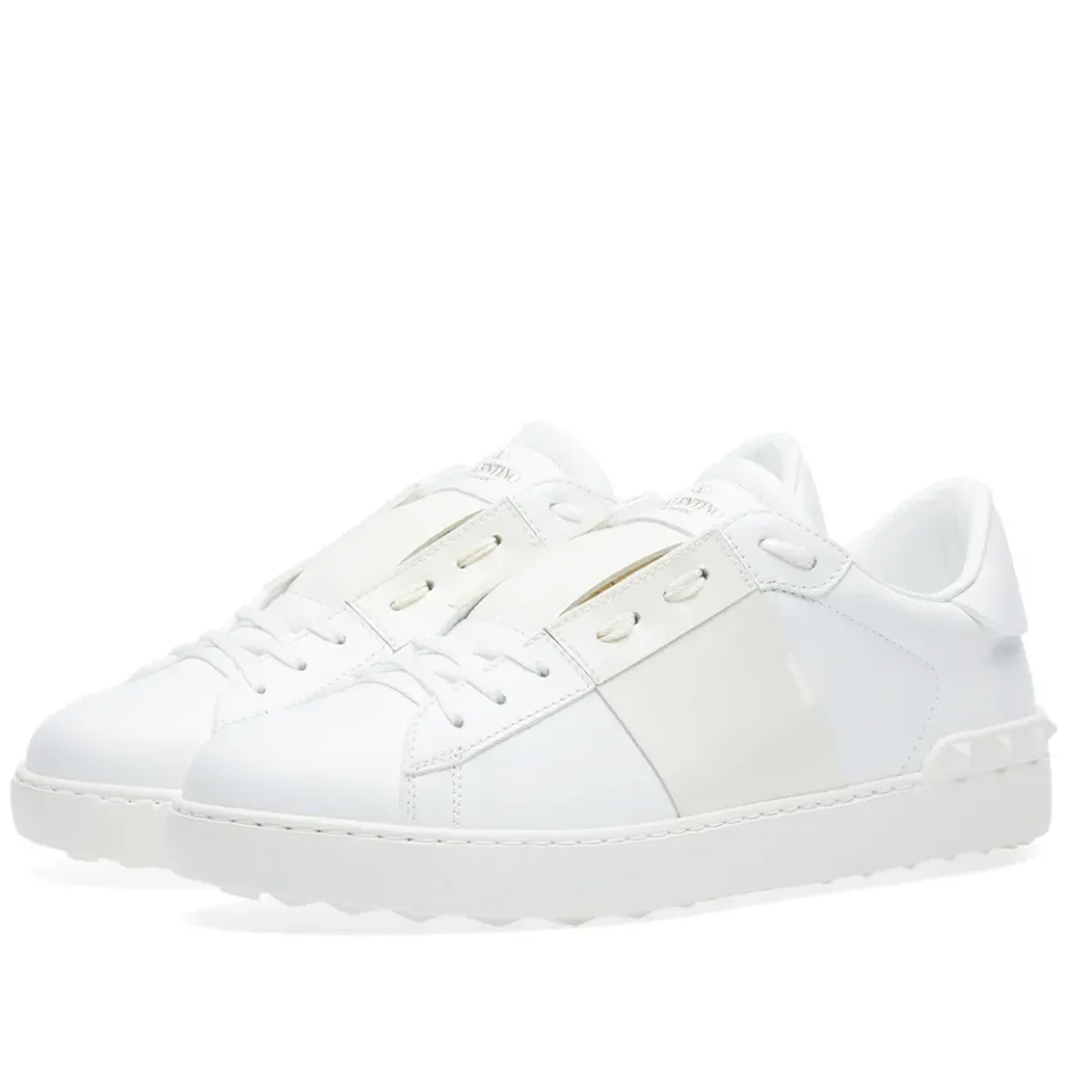 Open Low Top Patent Sneaker