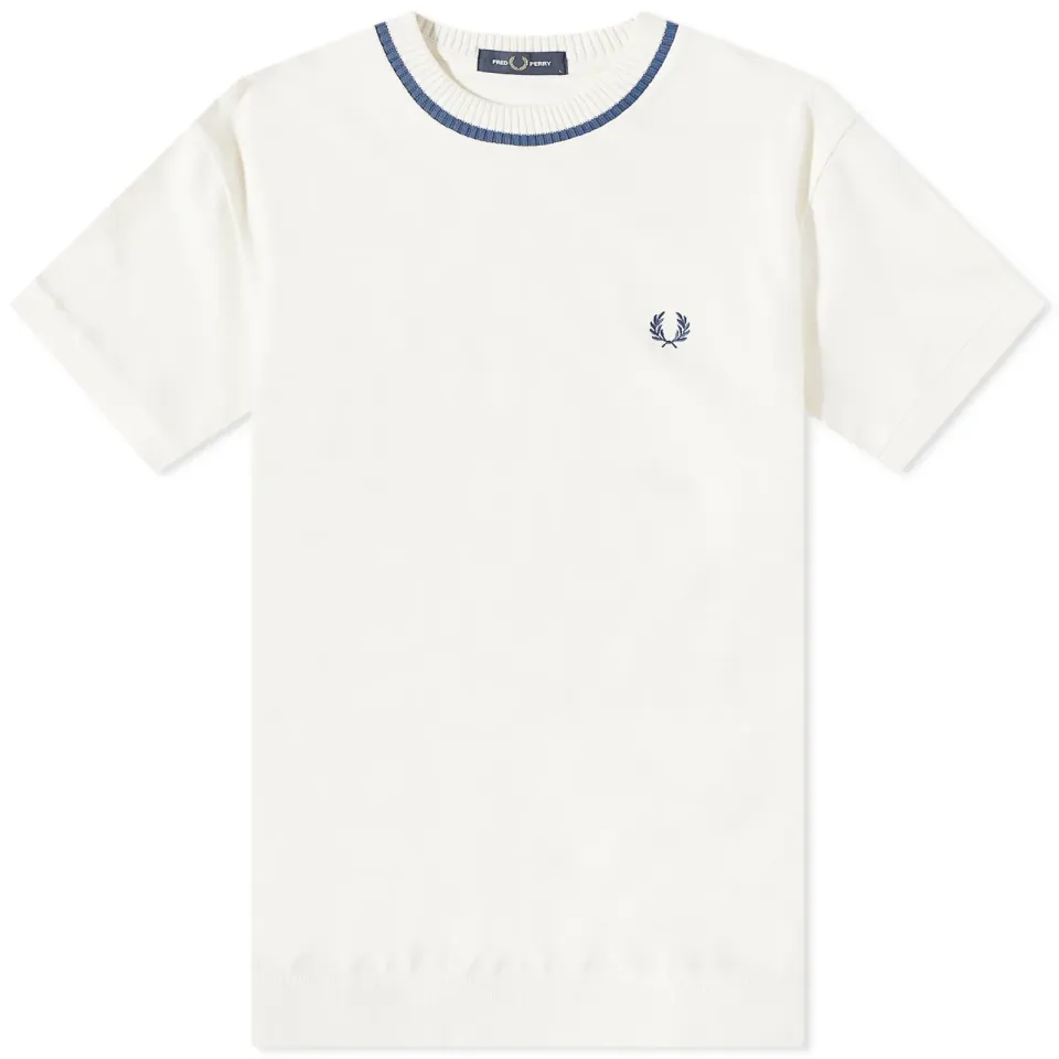 Crew Neck Pique T-Shirt