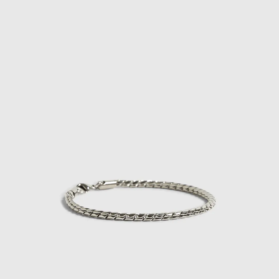 Stainless Steel Box Bracelet