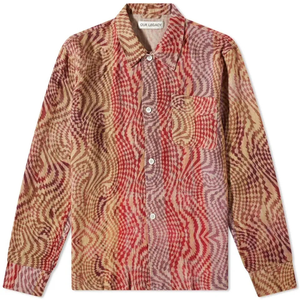 Box Jazz Print Overshirt
