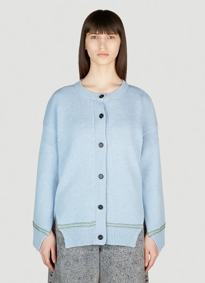 Asymmetric Hem Cardigan