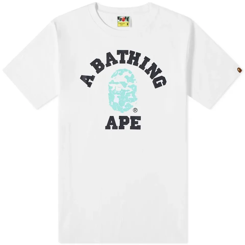 Text Code Camo College T-Shirt