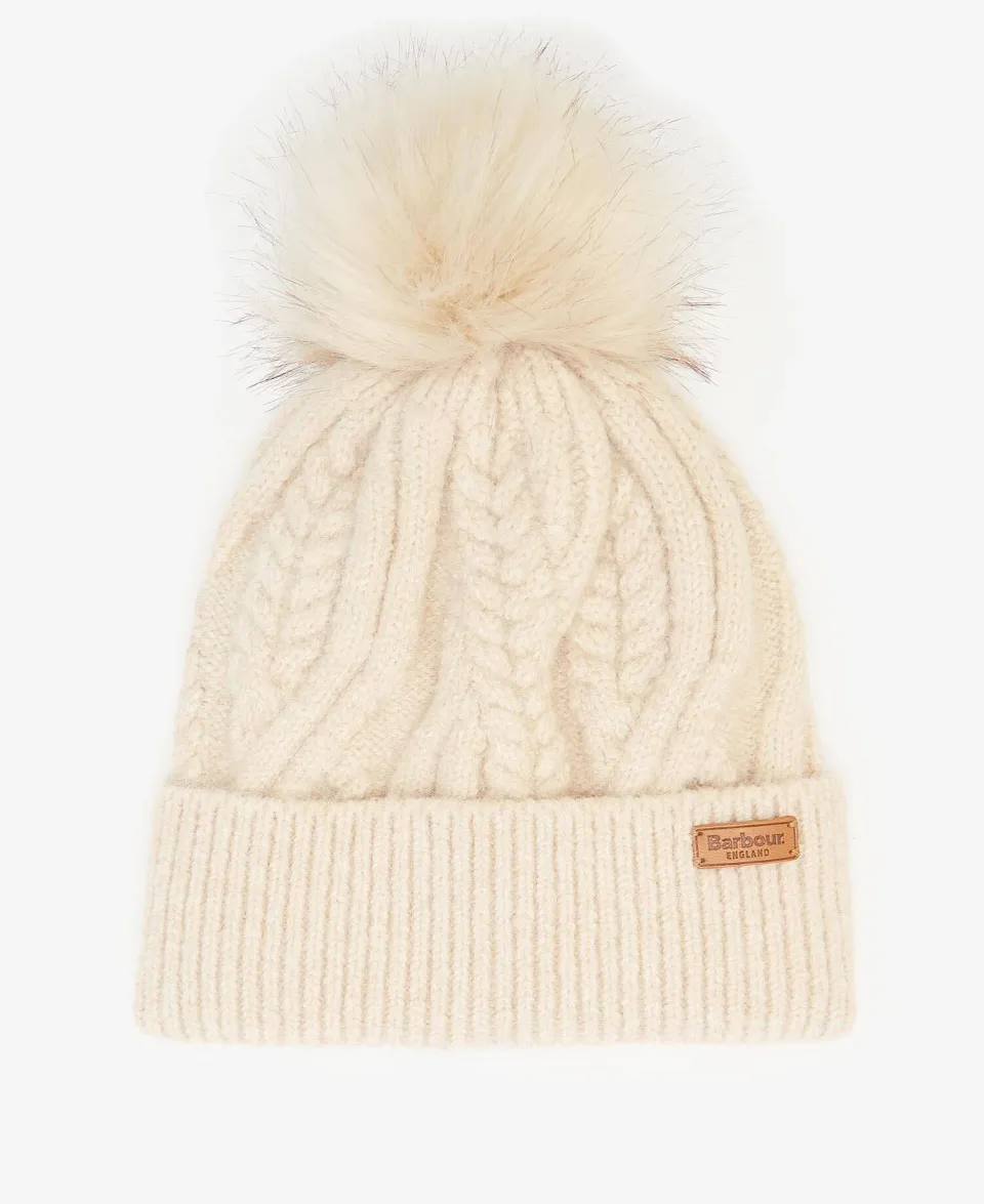 Elsdon Cable-Knit Beanie
