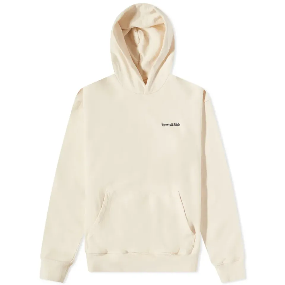 Serif Logo Hoodie