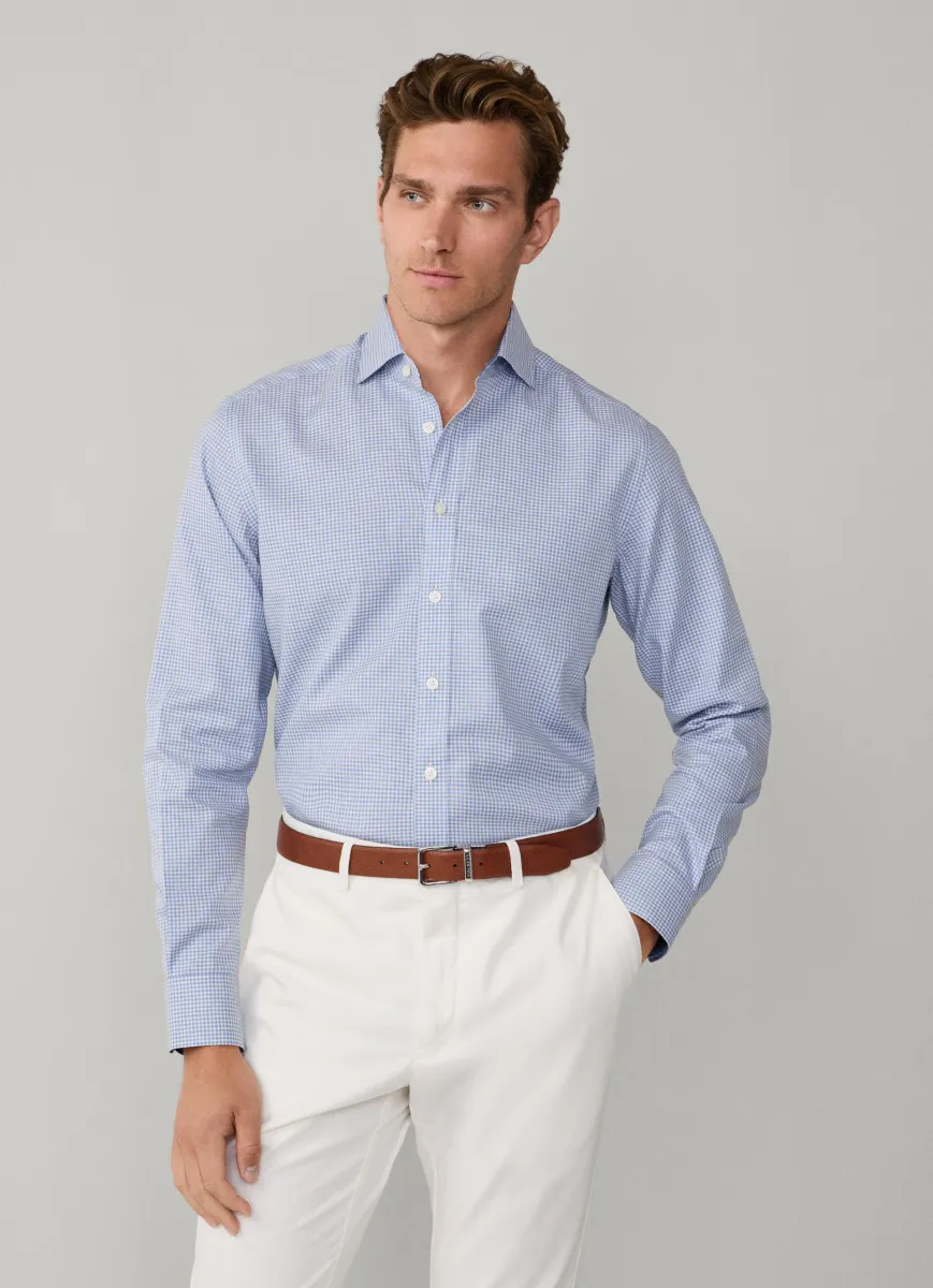 Tailored Fit Flannel Check Shirt