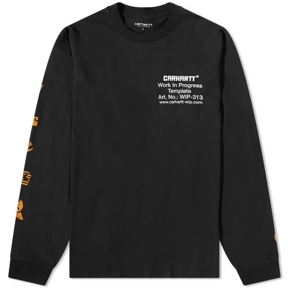 Long Sleeve Linograph T-Shirt