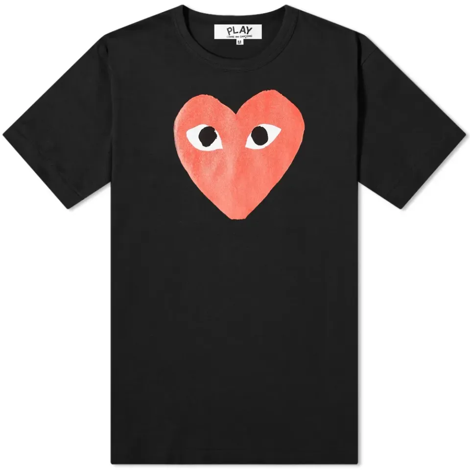 Comme des Garcons Play Heart Logo T-Shirt