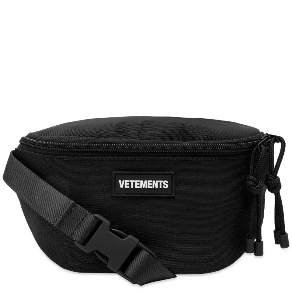 All Black Logo Fanny Pack