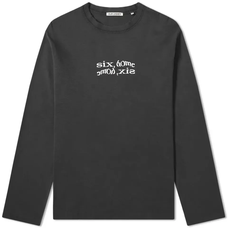 Long Sleeve Moshpit Print T-Shirt