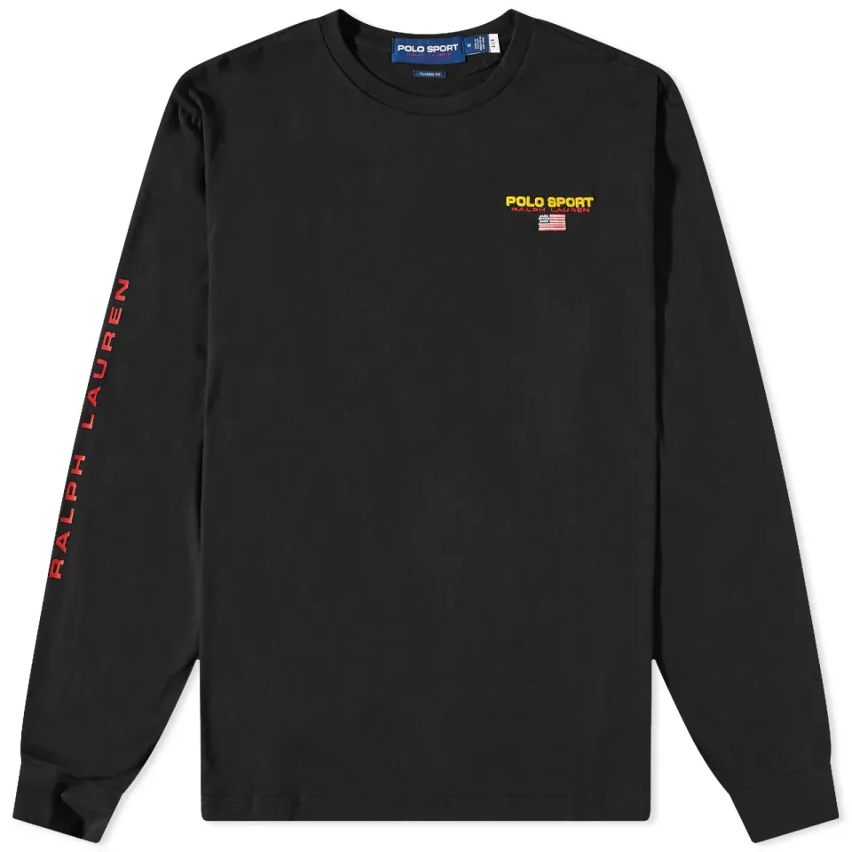 Long Sleeve Polo Sport T-Shirt