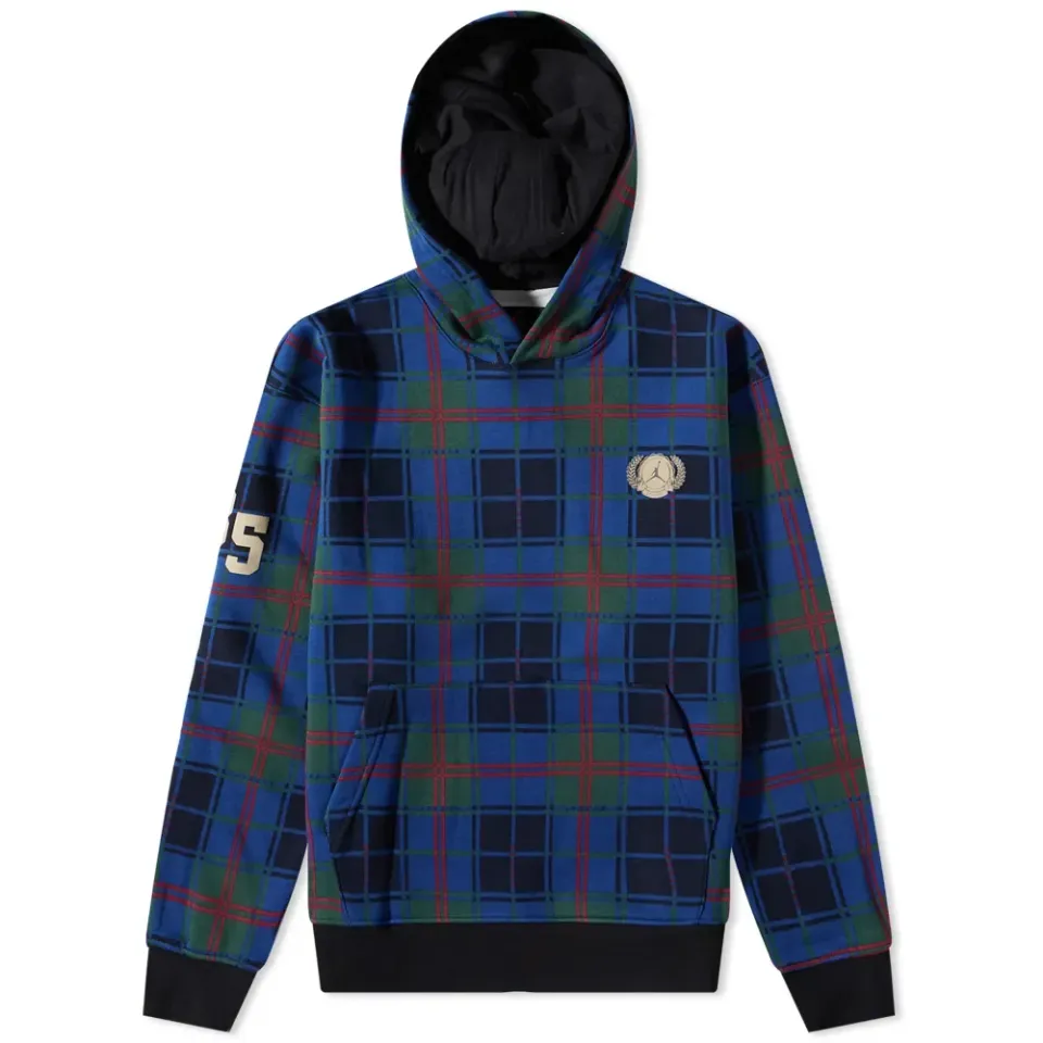 Check Logo Popover Hoodie