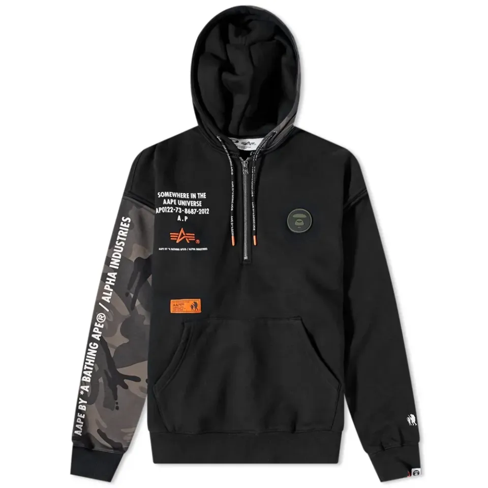 AAPE x Alpha Industries Hoody