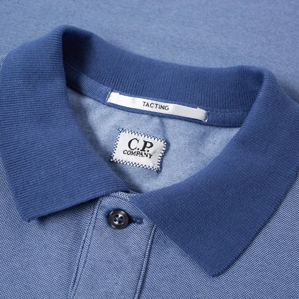 Garment Dyed Tipped Pique Polo