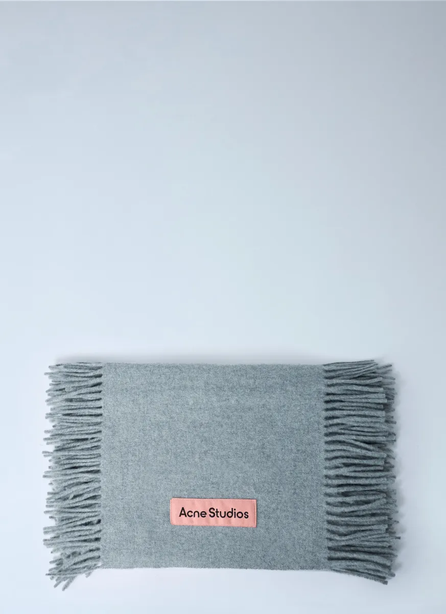 Fringe Wool Scarf