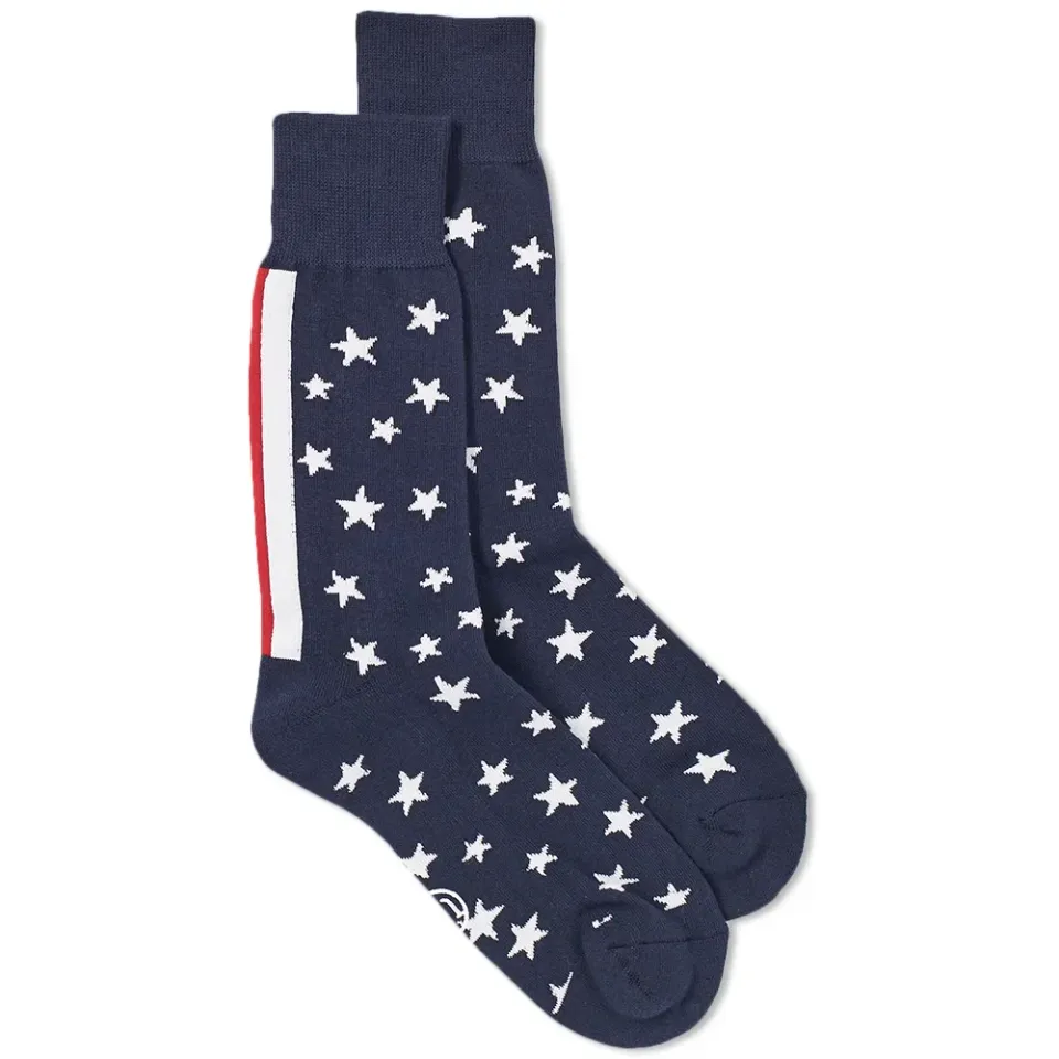 Star Stripe Regular Sock