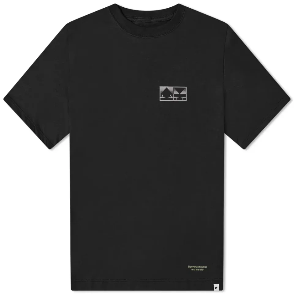 X Bienvenue Studios Up Down Typo T-Shirt