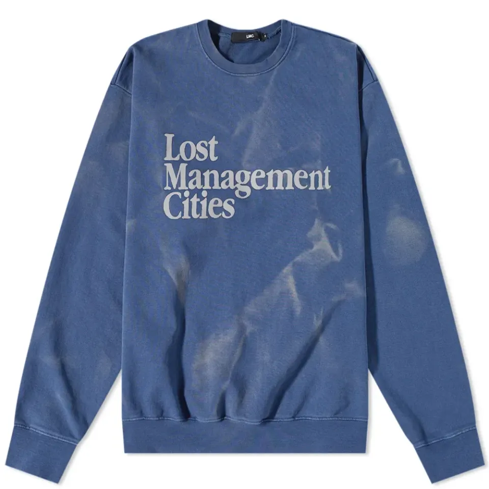 Sun Bleached Serif Crew Sweat