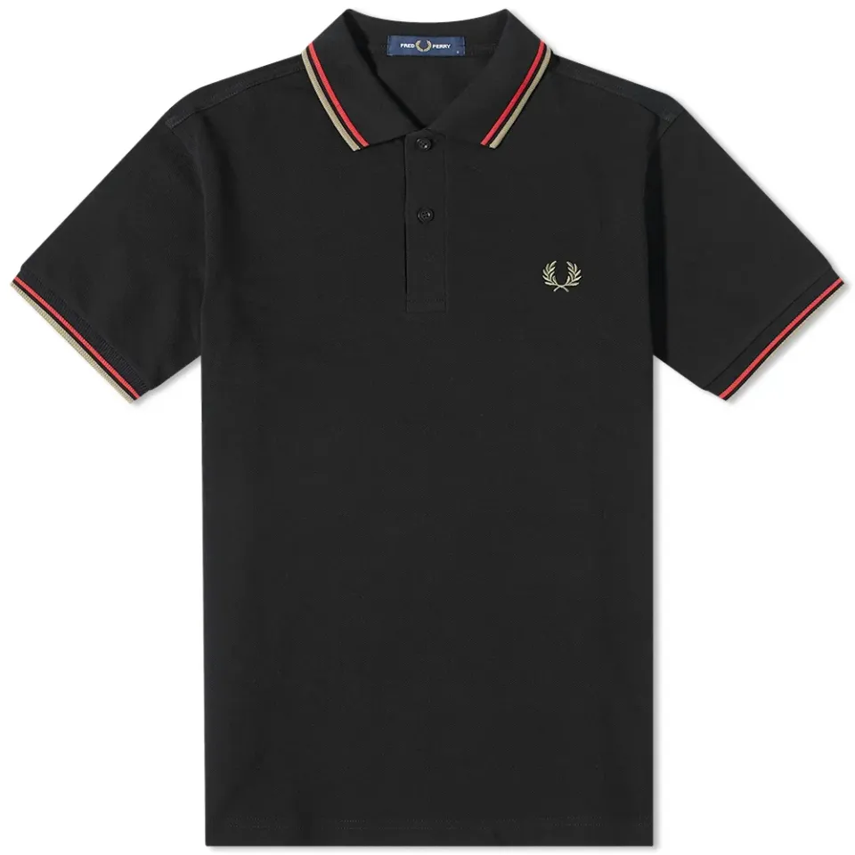 Slim Fit Twin Tipped Polo