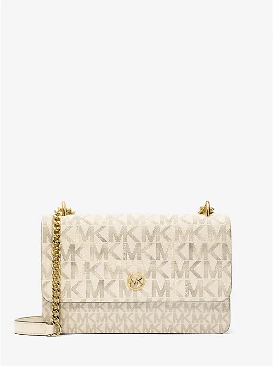 Abbott Medium Signature Logo Shoulder Bag